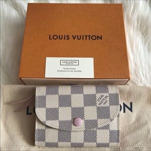 Louis Vuitton Damier Azur Rosalie Coin Wallet